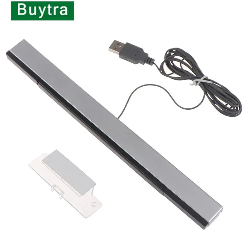Hot sale Game accessories Wii Sensor Bar Wired Receivers IR Signal Ray USB Plug Replacement for Nitendo Remote
