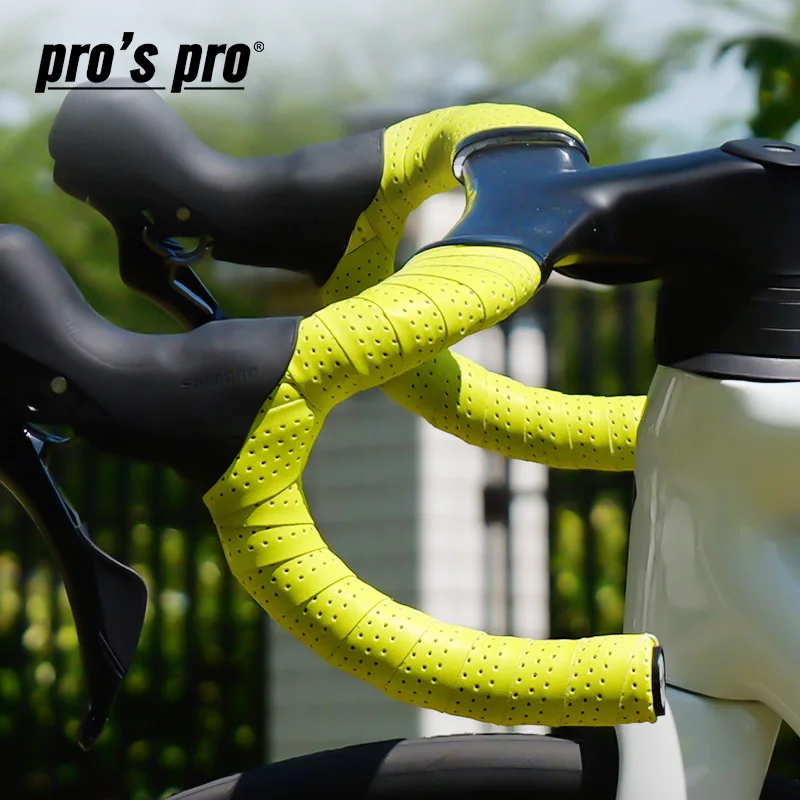 2Pcs Anti-Slip Handlebar Tape PU Road Bike Shock Absorption Handle Bar Tape With Bar End Plugs For Bicycle Racket Cycling Tools