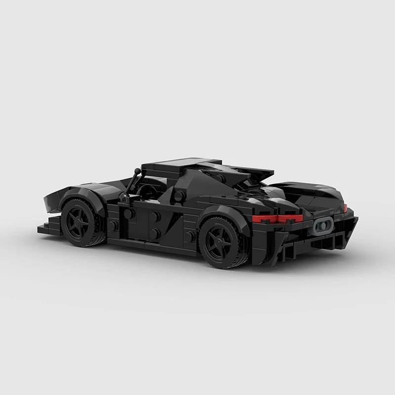 MOC Car Technical Speed Champions Super Race Vehicle Building Block Racing Brick Christmas Thanksgiving Day Gift City