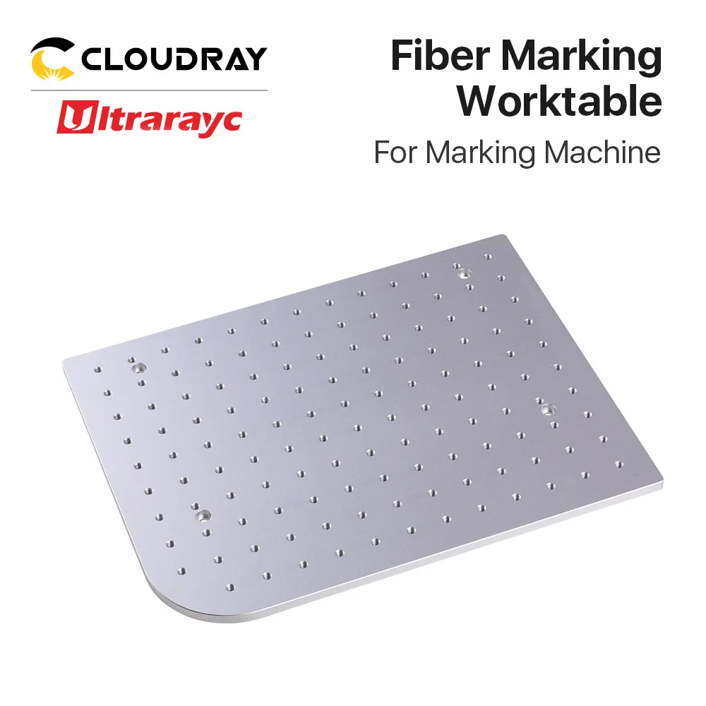 Ultrarayc Fiber Marking Worktable Aluminum Working Platform 320*280 & 340*270 for DIY Fiber & Co2 Laser Marking Machine