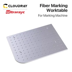 Ultrarayc Fibra Marcação Worktable, Plataforma De Trabalho De Alumínio, DIY Fibra & Máquina De Marcação A Laser Co2, 320*280 e 340*270