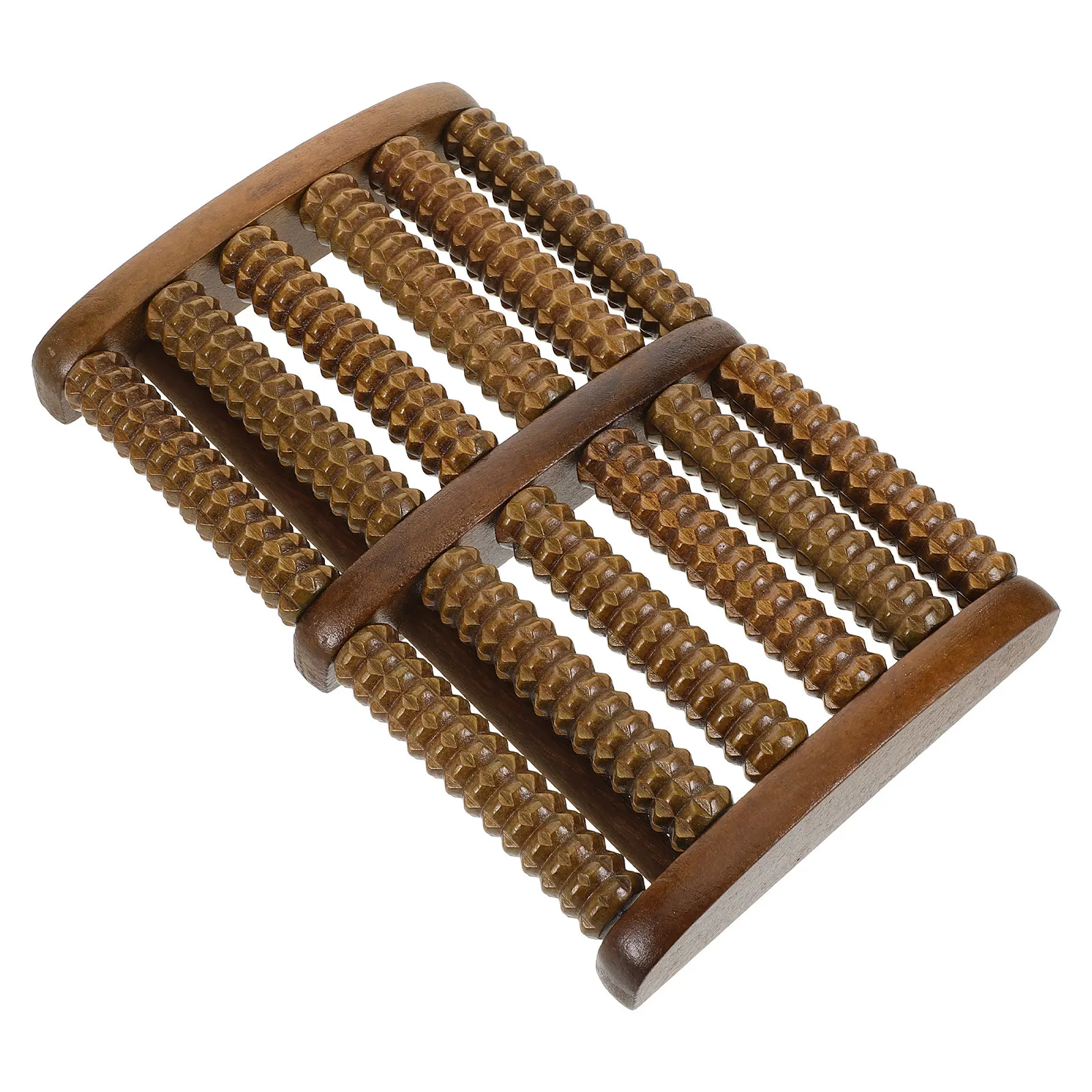 

Manual Wooden Foot Massage Roller Acupoint Pressure Point Tool Portable Foot Massager for Muscle Relaxation Deep Tissue Therapy