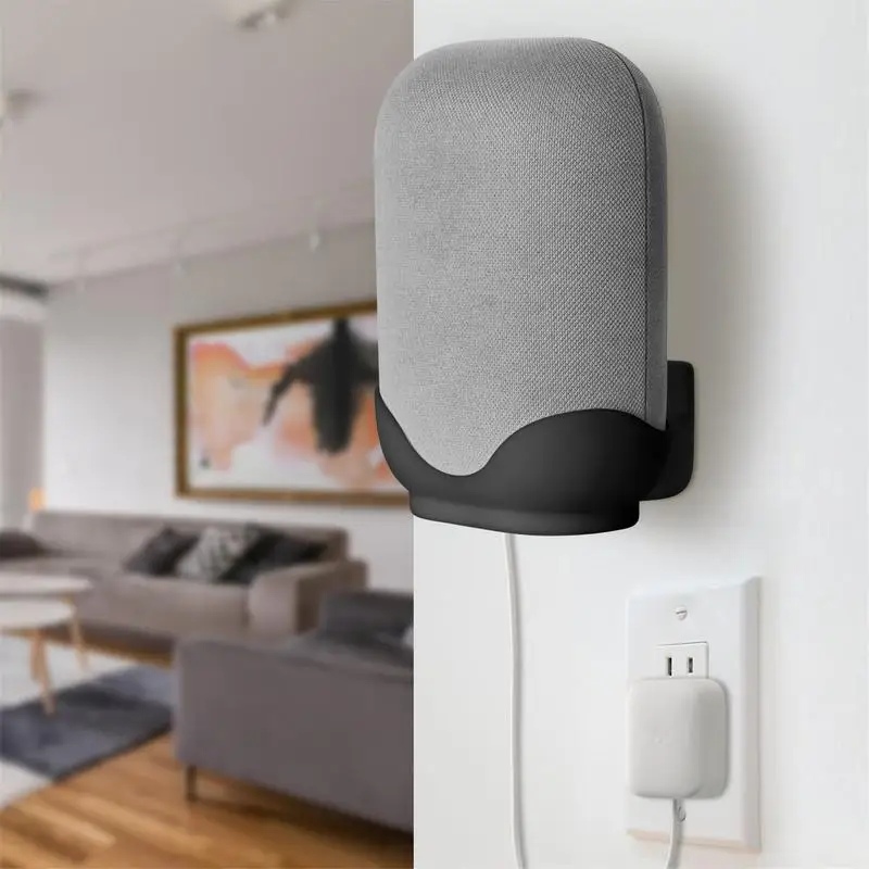 Wall Mount Stand For Google Nest Audio Smart Speaker Sound Box Holder Support Bracket Builtsin Cable Manager Speaker Accessories image 4