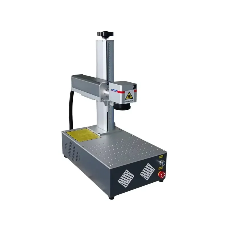 New 20W 30W 50W 100W Max for Raycus JPT Mopa Portable Metal Fiber Laser Marking Machine DXF PLT AI Air Cooled High Speed