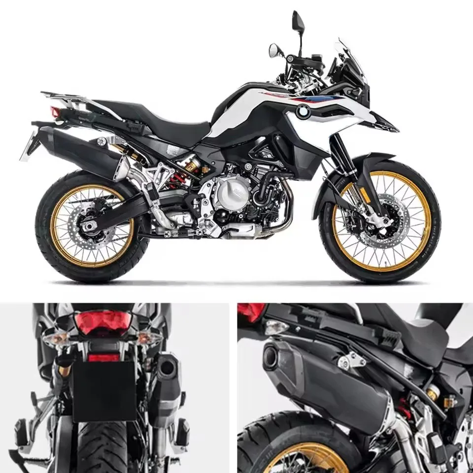 For BMW F850 F750 GS ADV 2018-2022 2023 F750GS F850GS Motorcycle Exhaust Pipe With Tail Link Pipe 51MM Slip-On Muffler Tips - Image 2