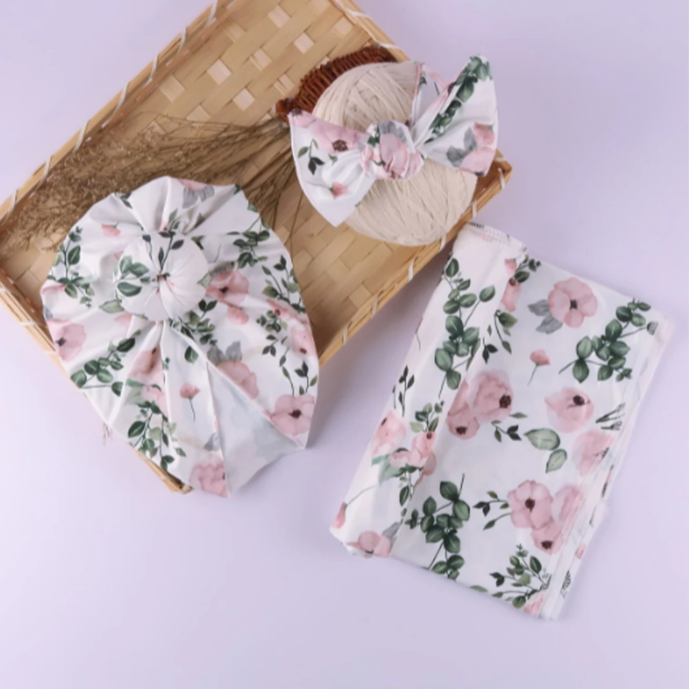 Cobertor do bebê recém-nascido, 90cm, conjunto de chapéu e cabeça, acessórios foto recém-nascidos