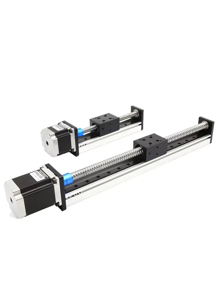 Table coulissante linéaire à vis à billes, capacité de charge de 30kg, scène de mouvement linéaire de précision pour Guide de Rail d'automatisation CNC