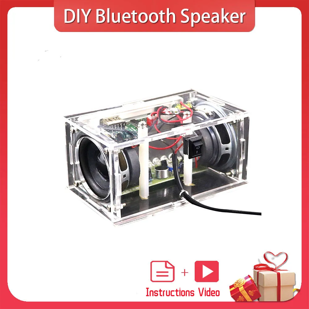 DIY Bluetooth Speaker Production and Assembly Electronic Welding Kit Teaching Practice DIY Electronic Kit Component