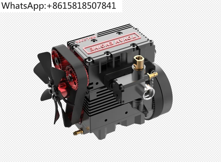

Two-cylinder four-stroke engine version straight 2 microcomputer two-cylinder small engine