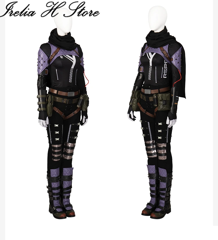Irelia H Store Wraith APEX Wraith Cosplay Costume women Game Cosplays original skin image 4