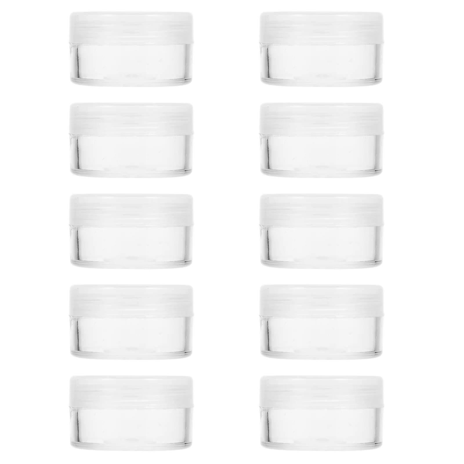 10 Pcs Watch Parts Box Case Organizing Clock Repair Tool Diamond Earrings Plastic