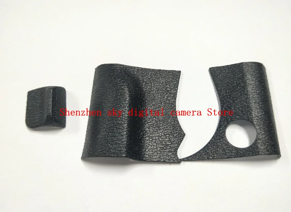 A Set New body rubbers with glue (Grip+thumb+front)repair parts For Fujifilm X-T10 X-T20 XT10 XT20 Camera