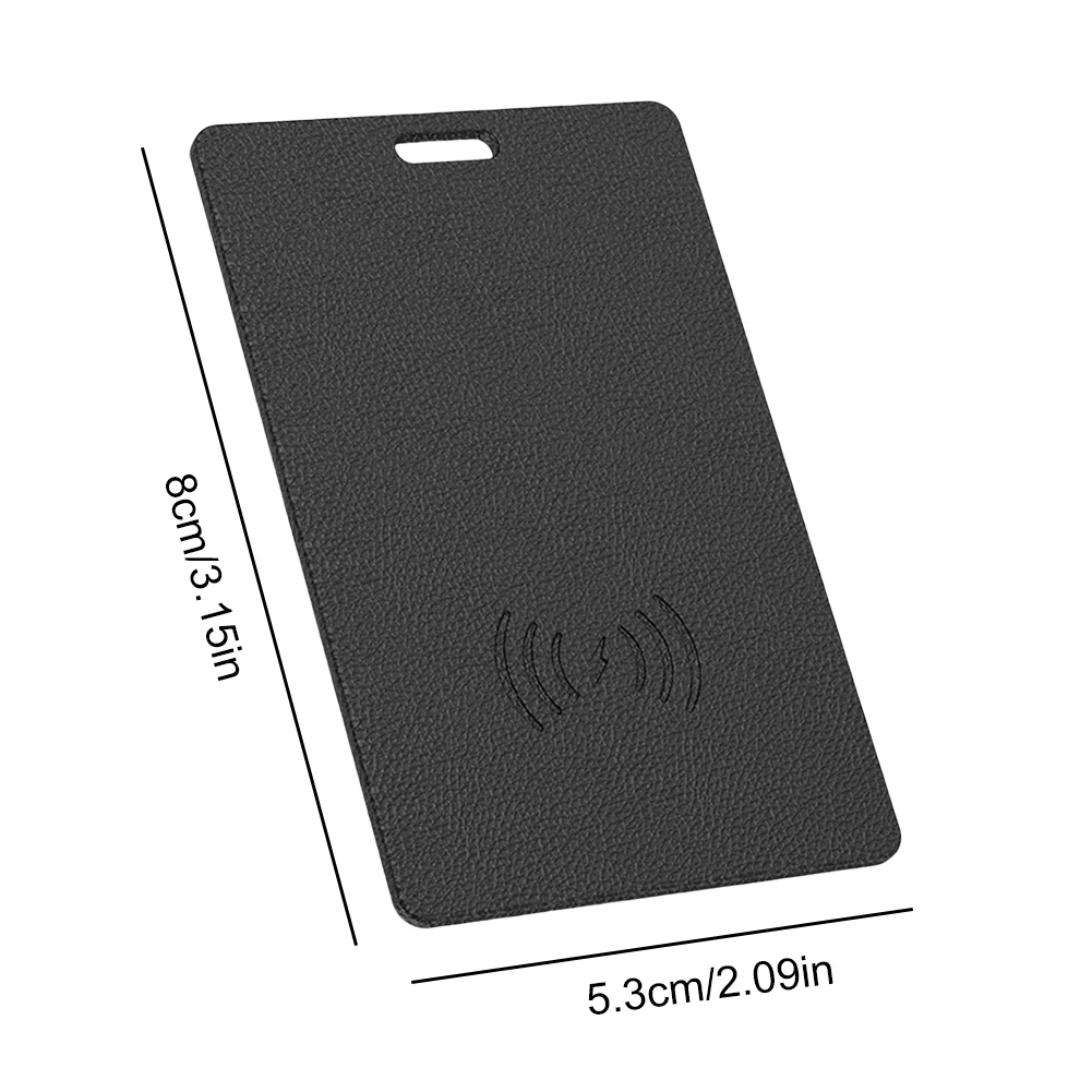 Wallet Tracker Card Wireless Charging Ultra Slim Tracking Card Works for Find My Item Card Finder for Effortless Wallet Tracking