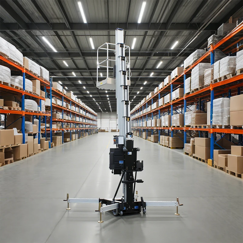 YG Mobile Scissor Lifting Platform Mobile Lift Platform 10m 12m 14m Lift Wheel Electric Lifting Platform Machine for Australia