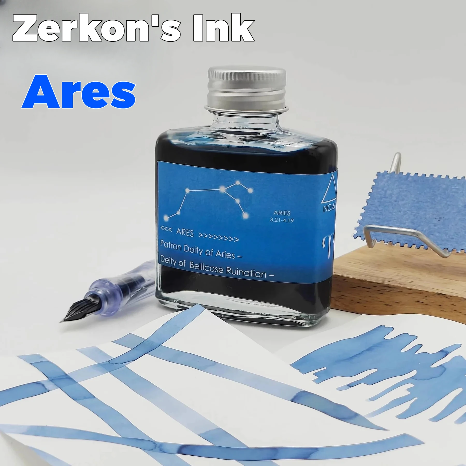 

Zerkon Ink NO.66 [Ares] , Hand-account Shaing Ink, Pen Ink