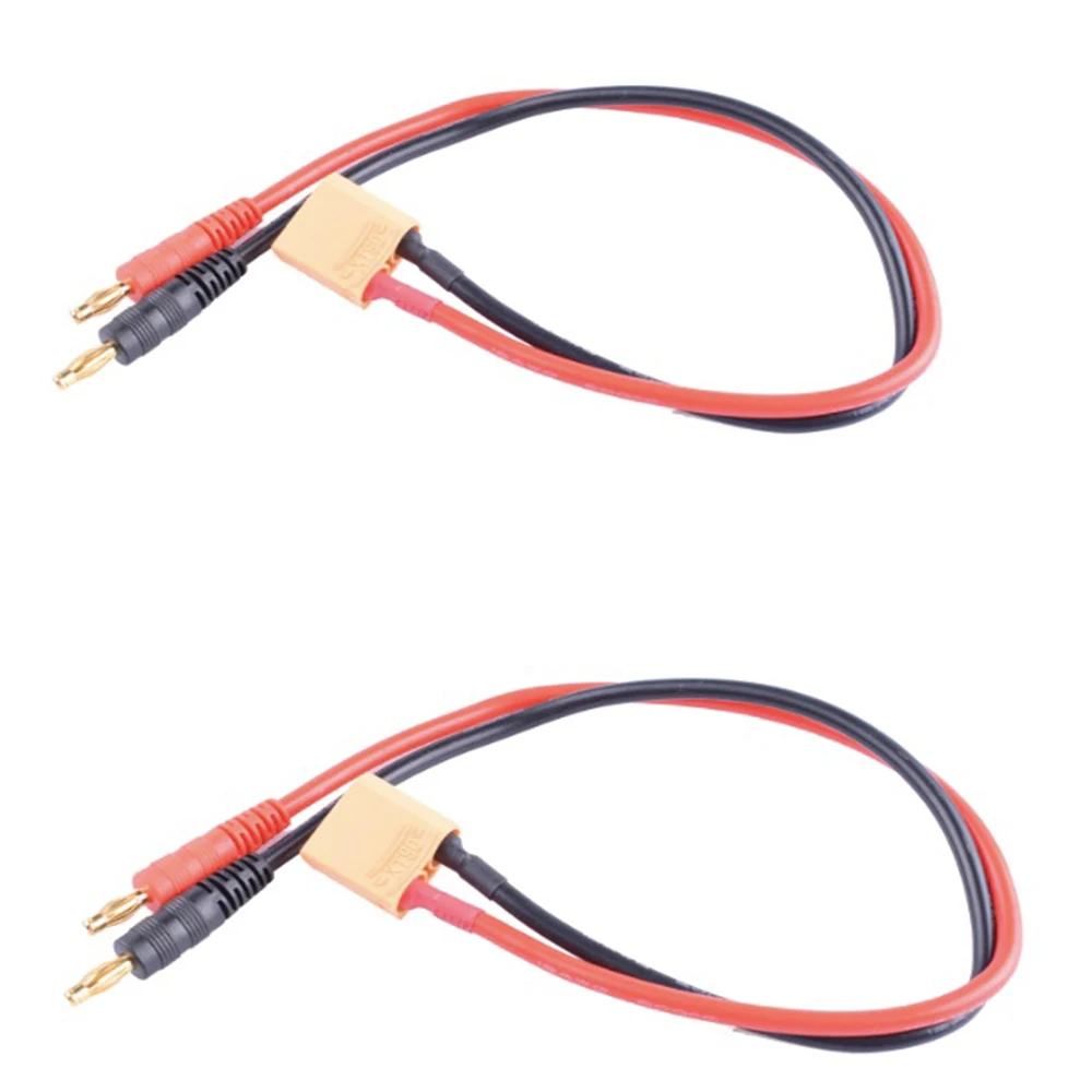 2PCS RC Cable XT90 Connector Charger Cable or Battery Lead for RC Car ,Plane Chargers with 14awg 11.8\