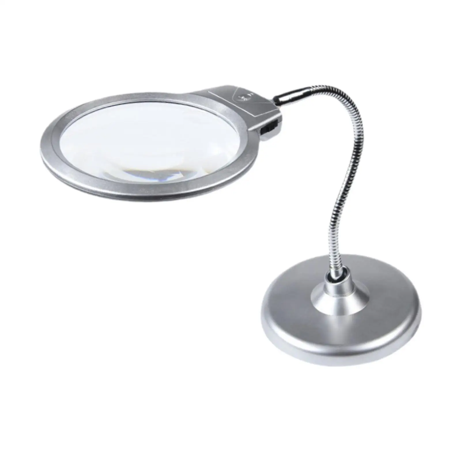 

Magnifying Glass with Light Jewelry Tool Multifunction Flexible Watch Repair Tool Loupe Magnifier for Reading Painting Hobby