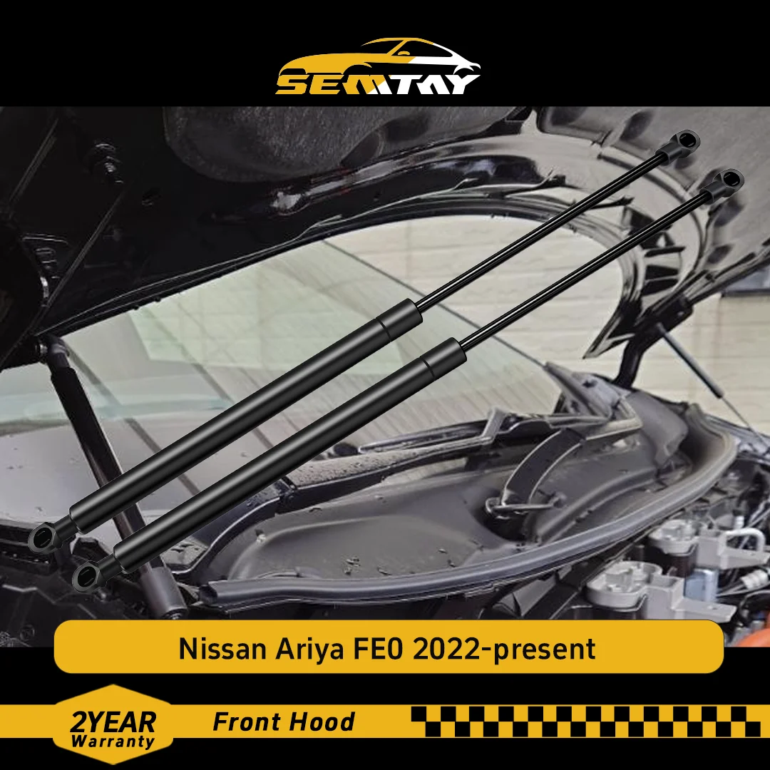 

Стойки капота SEMTAY для Nissan Ariya FE0 2022, опора подъема капота, пружинные амортизаторы, демпфер