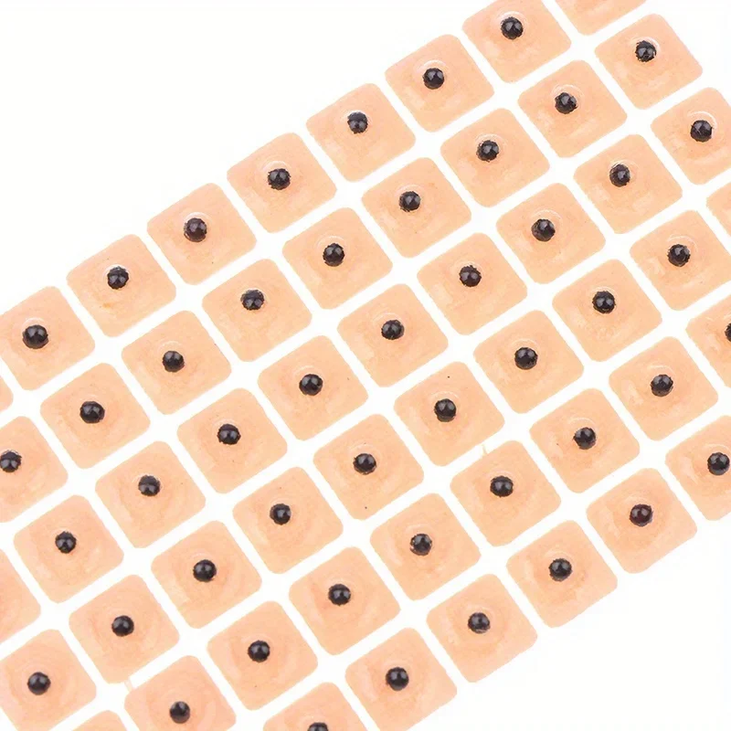 600/1200PCS Entspannung Ohr Aufkleber Therapie Nadel Patch Ohr Akupunktur Nadel Ohr Massage Pflege Auriculotherapie Vaccaria Samen – Detail 2