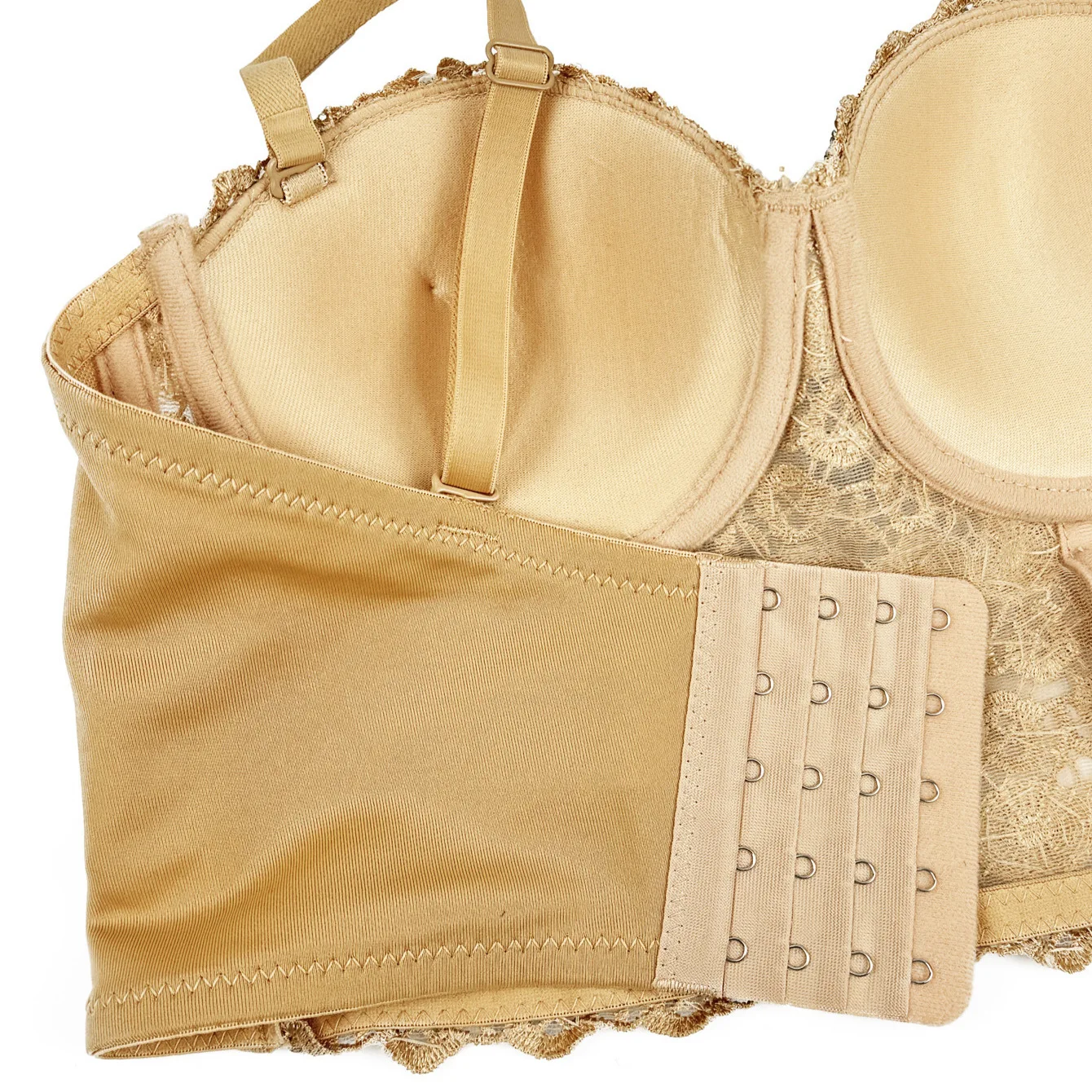 Kanten hemdje top voor hete meisjes Strass kralen korte sexy blouse buikdans afslankend korset zonder been