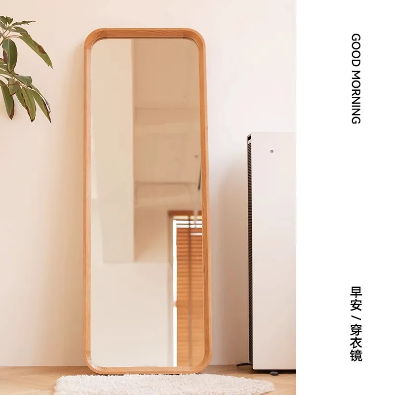 

Customizable full-body mirror Nordic net red full-length mirror