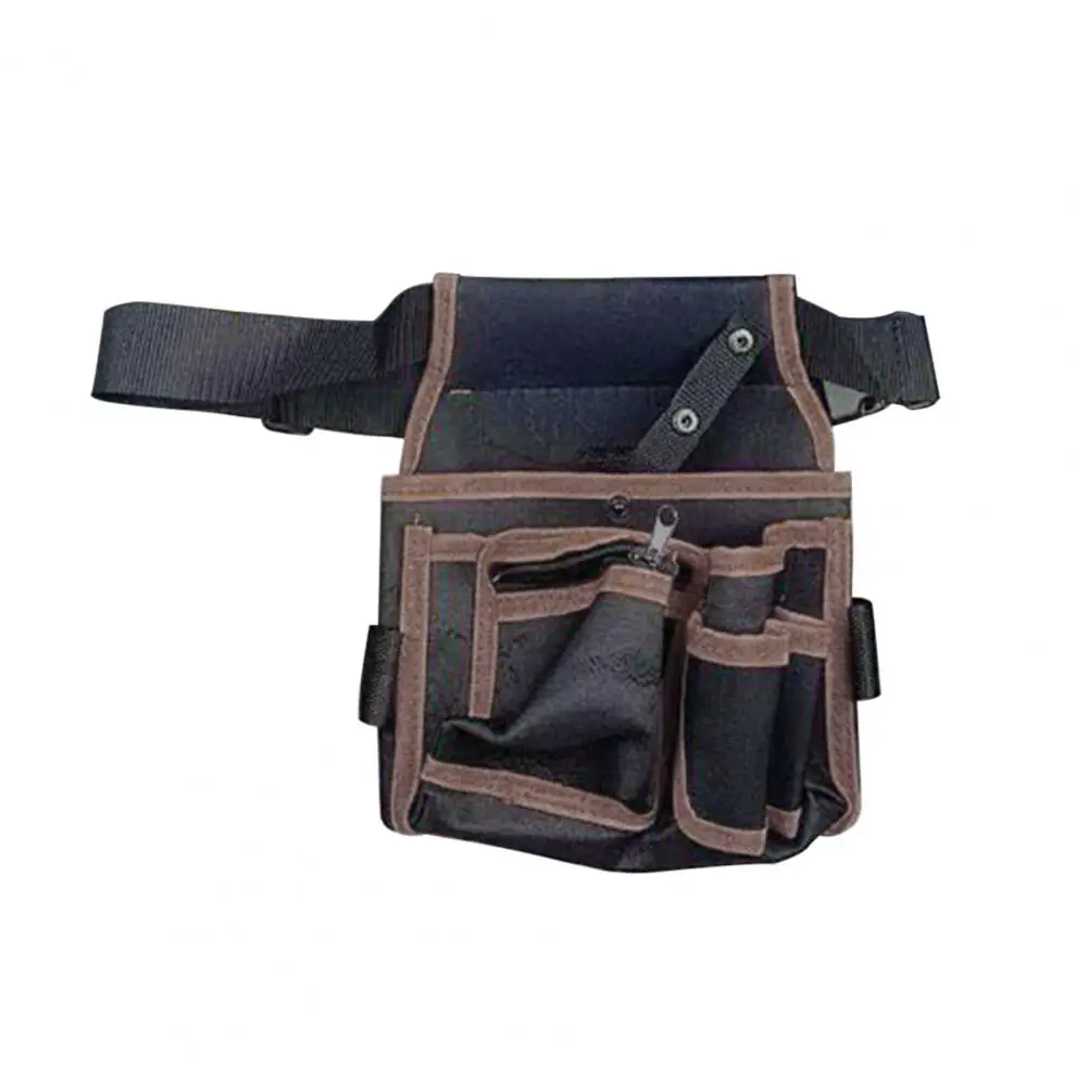 Professional Electrician Waist Pouch  Adjustable Buckle Compact Waist Bag  Premium Tool Pockets Electrician Waist Bag