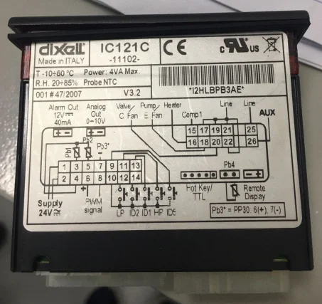 Italy Pixie DIXELL Temperature Controller IC121CX-00100 IC121CX-11200 IC121C-00101 IC121C-11102 IC121CX-10000-U IC121CX-11130 IC208CX-11000