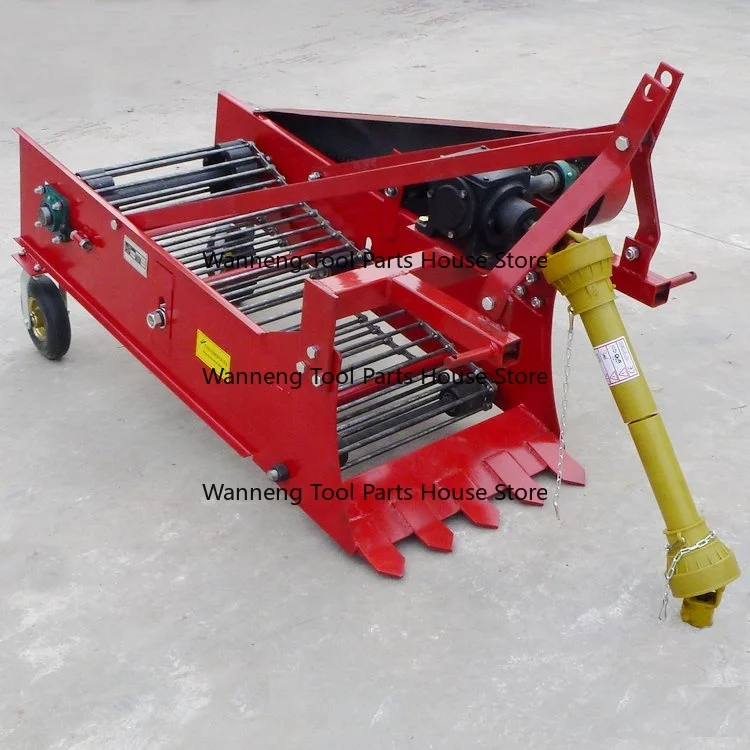 Farm Implement 4 Wheel Tractor Potato Digger Garlic Harvester Onion Harvester 60cm
