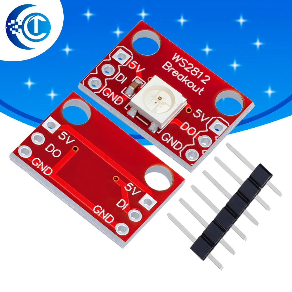 CLT IT    1PCS /5pcs WS2812 RGB LED Breakout module For Arduino DIY KIT