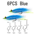 6PCS Blue