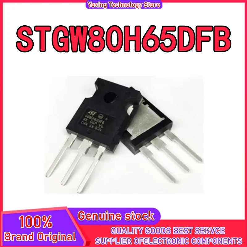 10 قطعة STGW80H65DFB GW80H65DFB TO-247 IC رقاقة 100% جديد الأصلي في المخزون