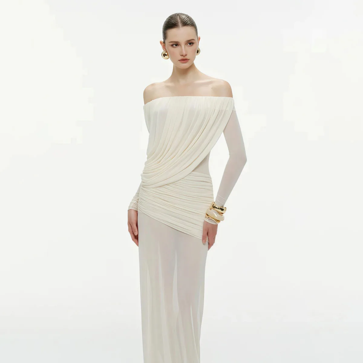 KWTX-vestido de fiesta de noche largo sin tirantes para mujer, vestido Sexy de diseñador, moda Formal de alta gama para primavera y verano, novedad de 2026