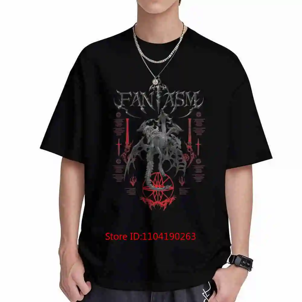 Fantasm Hard Techno Industrial Rave Short Sleeve Tee 100% Cotton T-Shirt