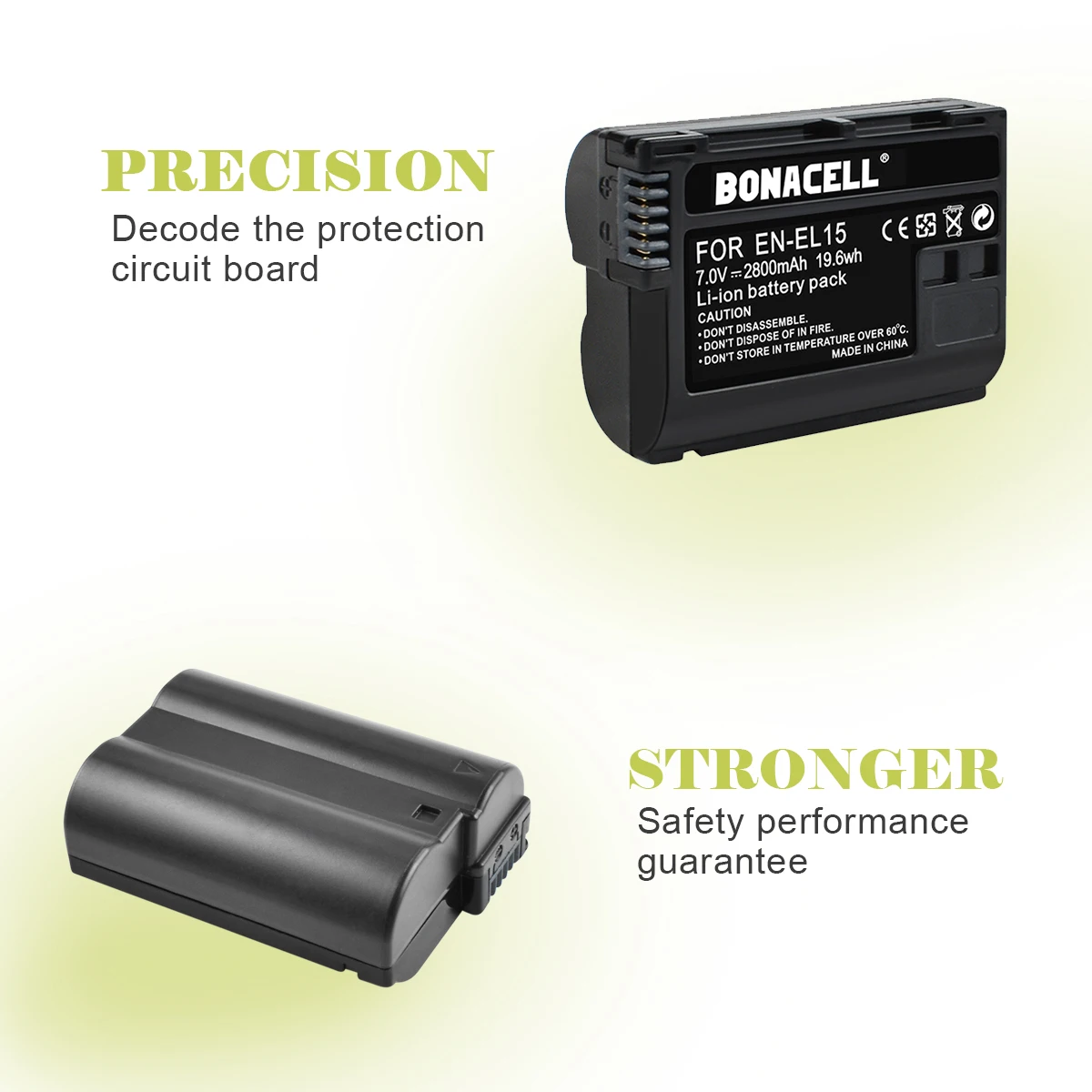 2800mAh EN-EL15 ENEL15 EN EL15 بطارية الكاميرا وشاحن لنيكون DSLR D600 D610 D800 D800E D810 D850 D780 D7000 D7100 D7200