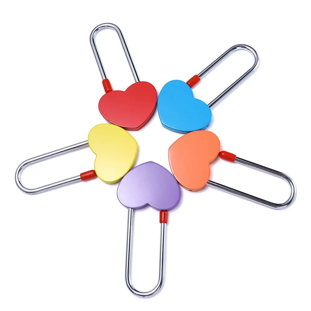 لوازم الحب الأبدي بدون مفتاح الأزواج الذكرى السنوية لعشاق هدايا الزفاف تذكار قفل الحب قفل الرغبات #3