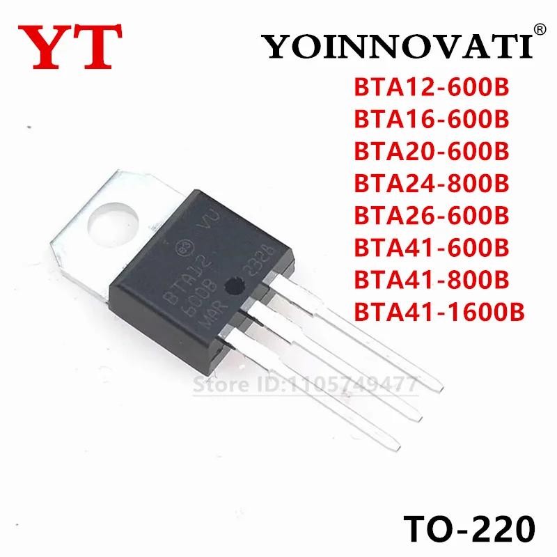 10Pcs New Original BTA12-600B BTA16-600B BTA20-600B BTA24-800B BTA26-600B BTA41600B BTA41800B BTA41-1600B