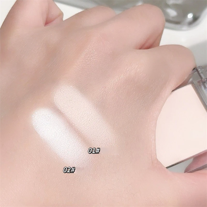 Mattes Highlighter-Puder für Tränenrillen und unter den Augen, natürlicher reinweißer aufhellender Schatten, 3D-Kontur-Gesichtsstraffungs-Make-up – Detail 10