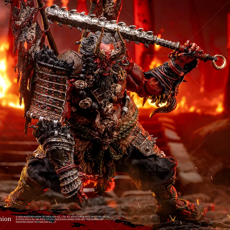 

In Stock MUIL001 1/12 Scale Ancient Japanese Mythology and Legends Ferocious Demon King 6-inch Full Set Action Figure Soldier
