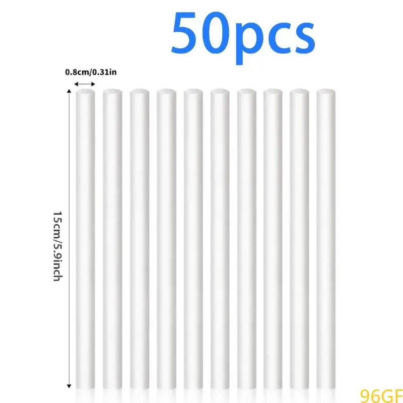 96gf 50pcs استبدال مرشح القطن بديل سريع للمرطب المحمول مرطبة الاحتفاظ بعصي ناشر USB