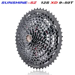 GOLDIX MTB Bike 11 Speed 9-42T Cassette XD Sprocket Light Silver 9-42T 9-50T Steel Cassette 11s 42T 11/12S k7 For  M7000 M6000