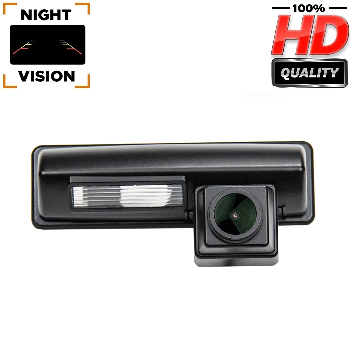 

Rear View Camera for LEXUS IS200/IS300 RX300/RX330/RX350/RX400h Harrier, HD 1280*720P Night Vision License Plate Light Camera