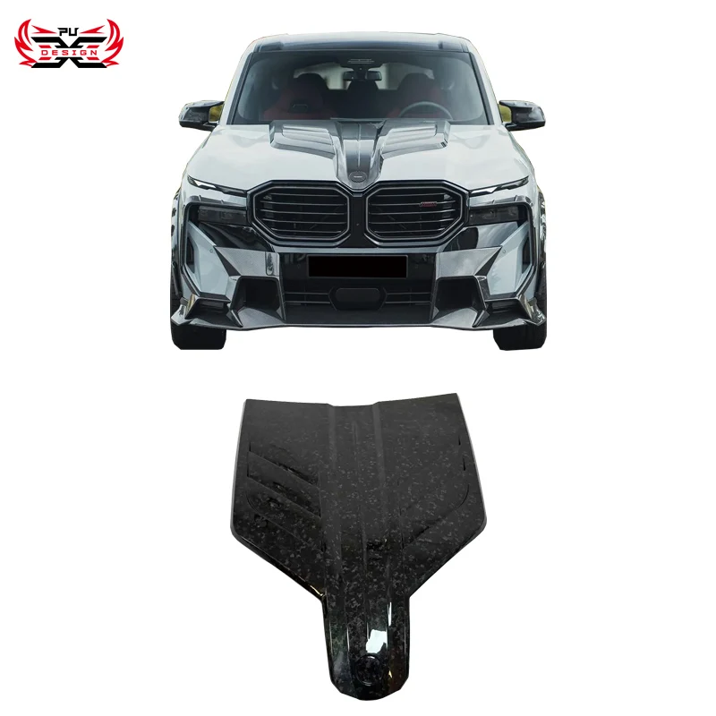 Perfect Fit for  XM G09 Dry Carobn Fiber Front Bumper Hood MS Style Body Kit