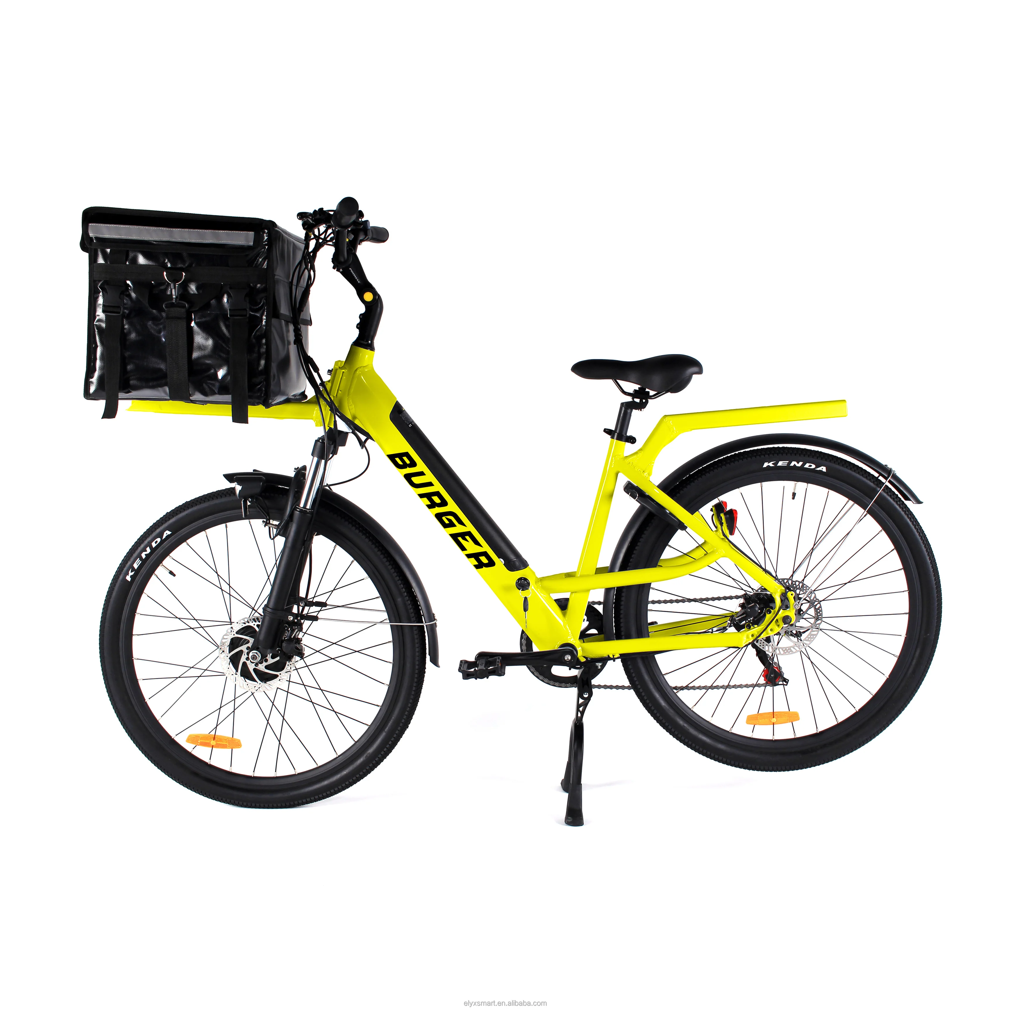 

ATV&UTVEbike Factory Wholesale 250W 500W 750W Cargo Bike Electric Big Wheel 60KM Long Range Food Pizza Delivery Electric Bicycle