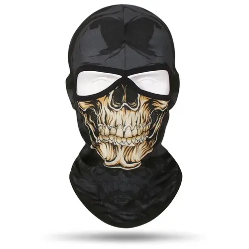 2 Holes Balaclava Skull Full Face Mask Unisex Head Cover Motorcycle Mask Cycling Headgear Hat MTB Bike Bicycle Helmet Liner Caps - Image 14