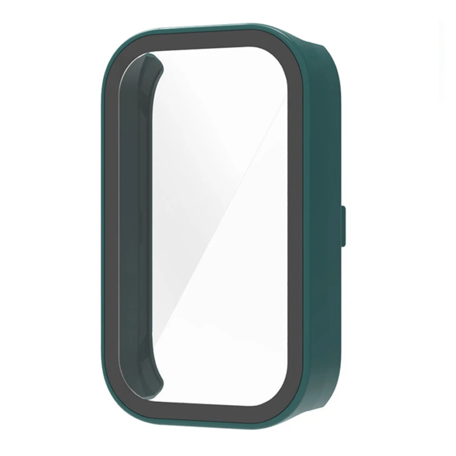 Harde PC-hoesje gehard glas scherm beschermer voor Xiaomi Mi Band 9 Active Smartwatch band bumper shell voor Redmi Band 3 hoesje