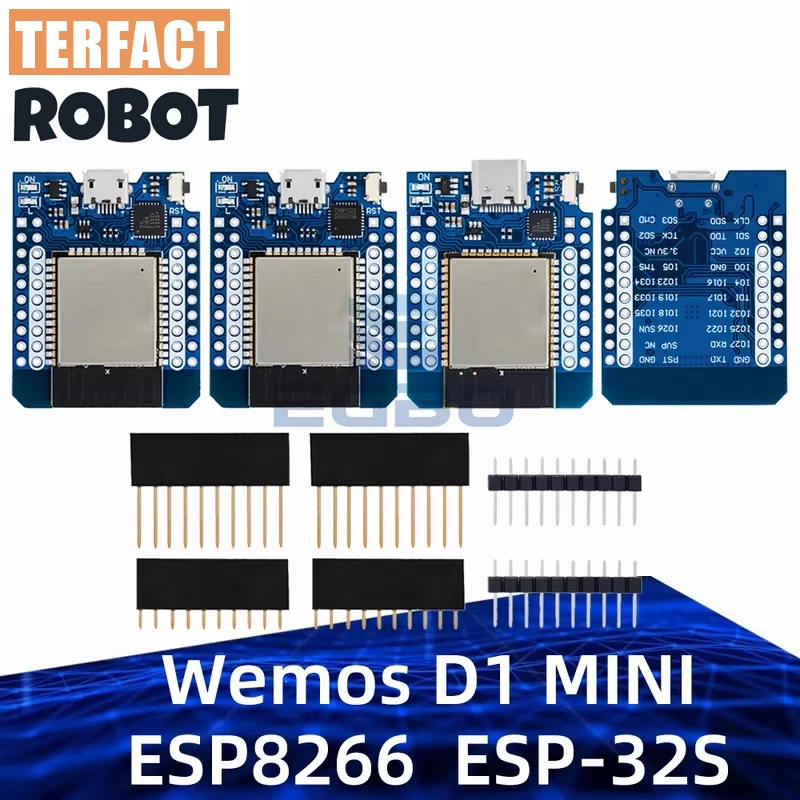placa-de-desenvolvimento-wemos-d1-mini-esp8266-esp32-esp-32s-wifi-bluetooth-cp2104-ch9102-para-arduino-com-pinos