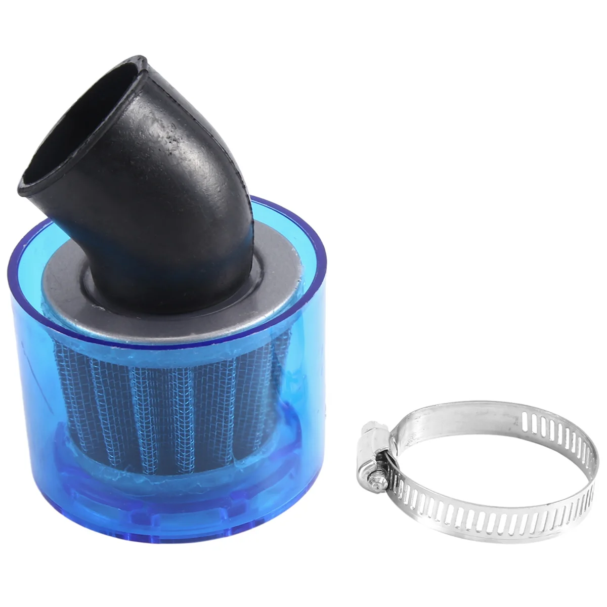 35Mm Air Filter Cleaner 45 Degree Bend Splash Proof Plastic Cover Waterproof Motorcycle 50Cc 110Cc 125Cc ATV Quad Scooter Go