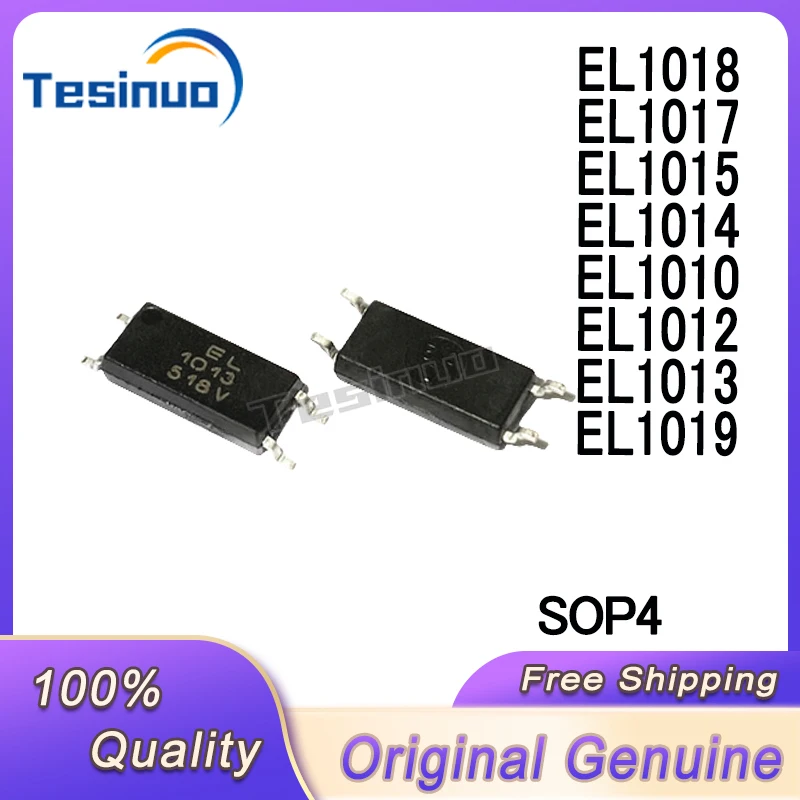 20/PCS New Original EL1010 EL1012 EL1013 EL1014 EL1015 EL1017 EL1018 EL1019 SOP4 photocoupler chip In Stock