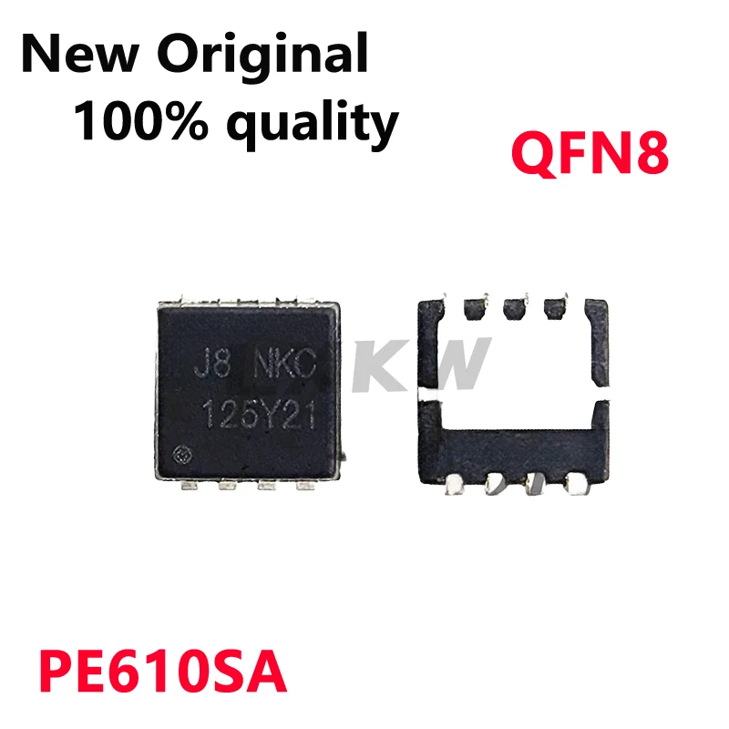 10/PCS New Original PE610SA Silk screen J8 GUC J8 beginning QFN8 In Stock