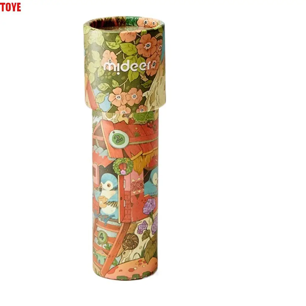 

Rotating The Very Hungry Caterpillar Kaleidoscope Puzzle Changeful Educational Optical Toy Imaginative Scalable Kids